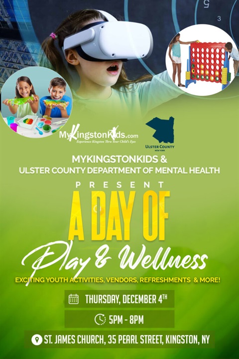 A Day of Play & Wellness Flyer